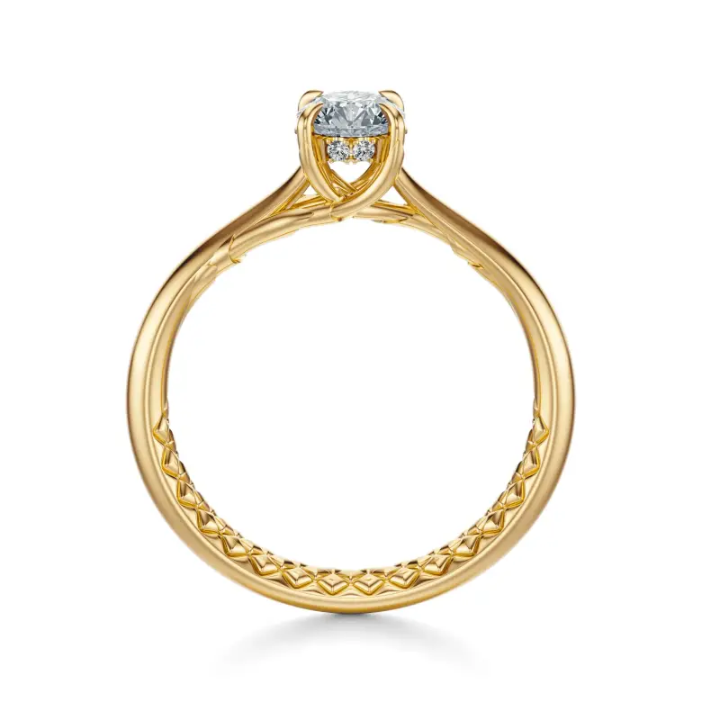 Pierścionek zaręczynowy z diamentami AJPZ_151